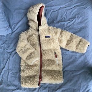Patagonia baby recycled hi loft hoody NWT